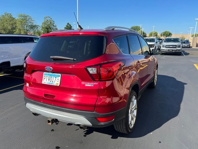 Certified 2019 Ford Escape Titanium with VIN 1FMCU9J99KUC27049 for sale in Apple Valley, Minnesota