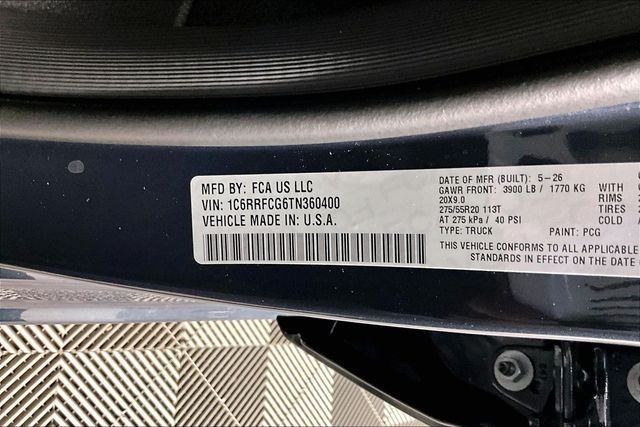 New 2026 Forged Blue Metallic Exterior Paint RAM Express image 9