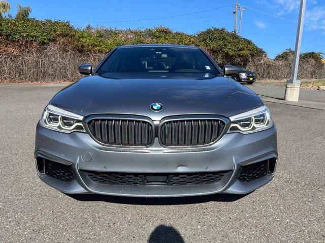 Used 2018 Bluestone Metallic BMW M550i xDrive image 5