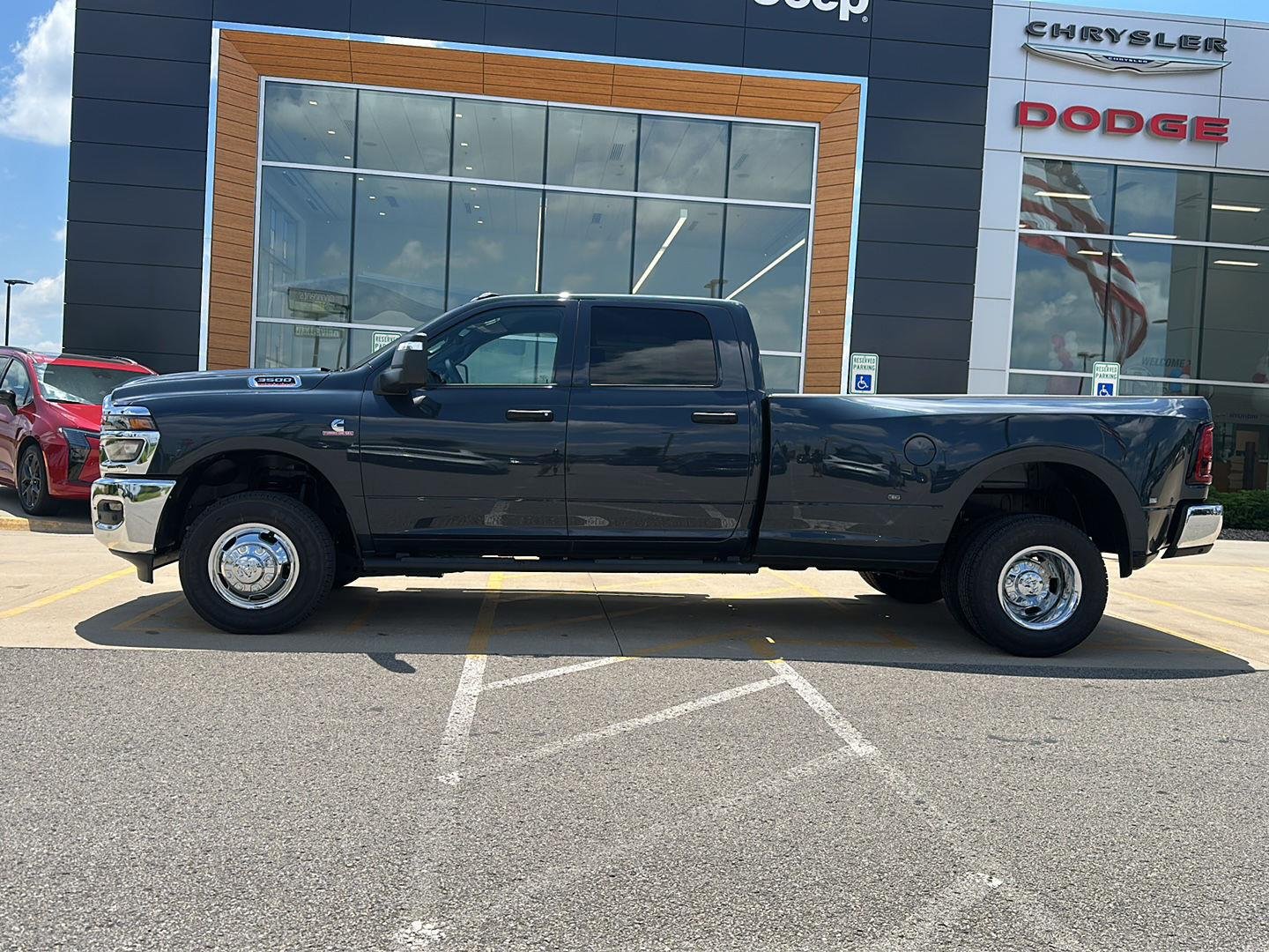 New 2026 Forged Blue Metallic Exterior Paint RAM Tradesman image 2
