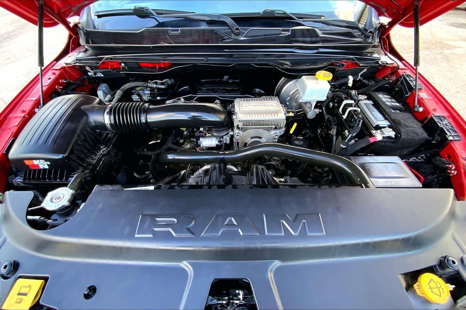 Used 2023 Flame Red Clearcoat Ram Lone Star image 32