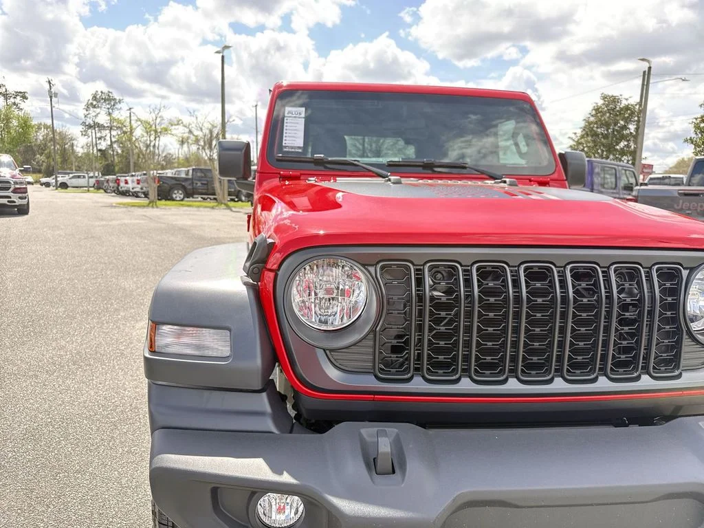 New 2026 Firecracker Red Clear-Coat Exterior Paint Jeep Sport image 8