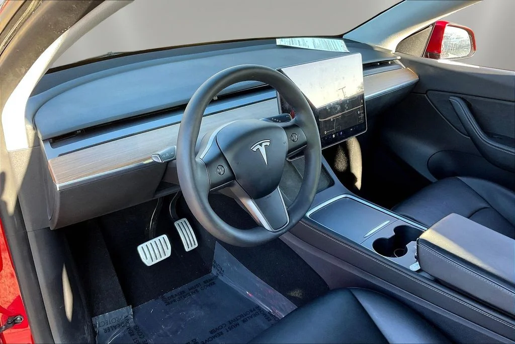 Used 2021 Red Multi-Coat Tesla Performance image 16