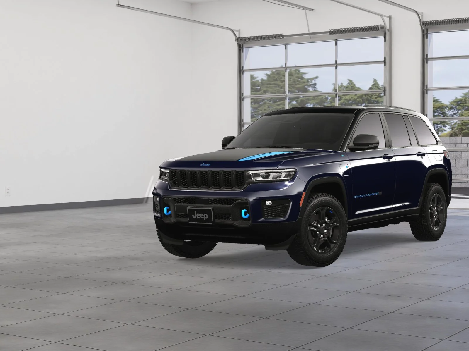 New 2024 Midnight Sky Exterior Paint Jeep Trailhawk 4xe image 31