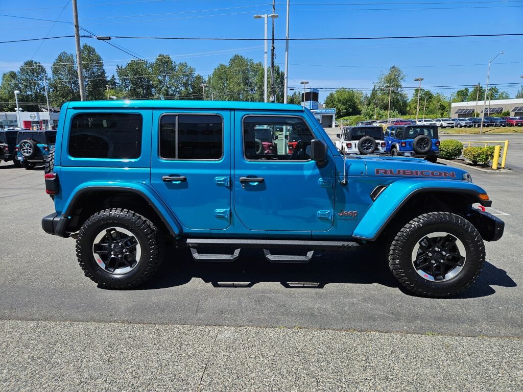 Used 2020 Bikini Pearl Coat Jeep Unlimited Rubicon image 6