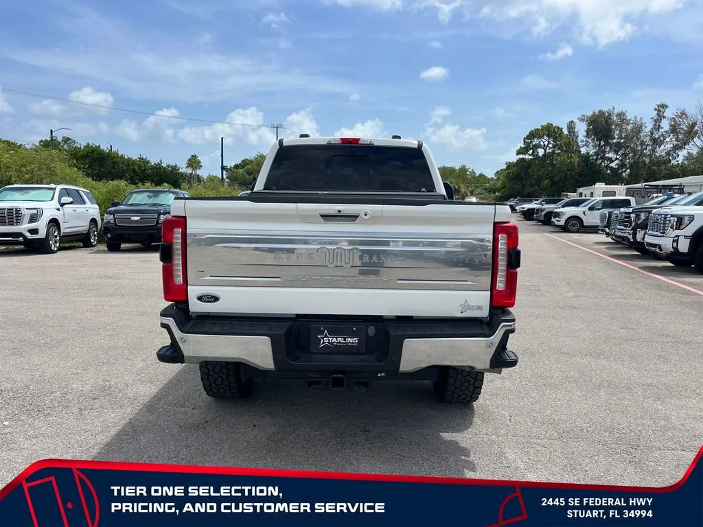Used 2023 White Ford King Ranch image 6