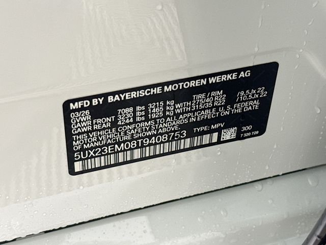 New 2026 Alpine White BMW xDrive40i image 34