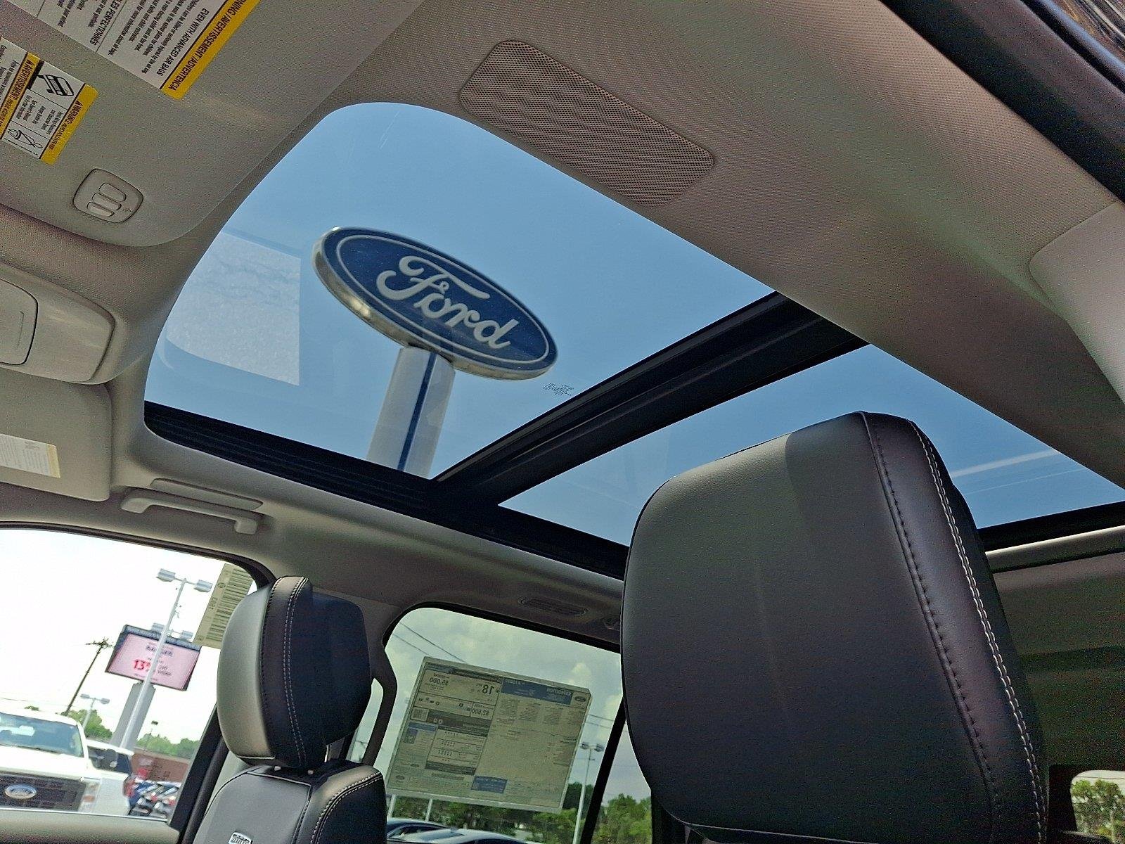 New 2027 Agate Black Metallic Ford Platinum image 10