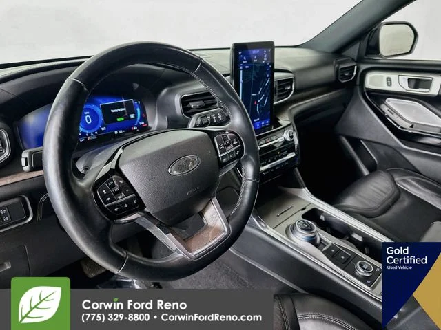 Used 2022 Gray Metallic Ford Platinum image 12