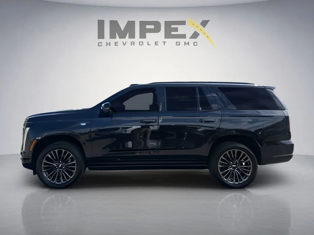 Used 2025 Galactic Gray Metallic Cadillac Sport Platinum image 2