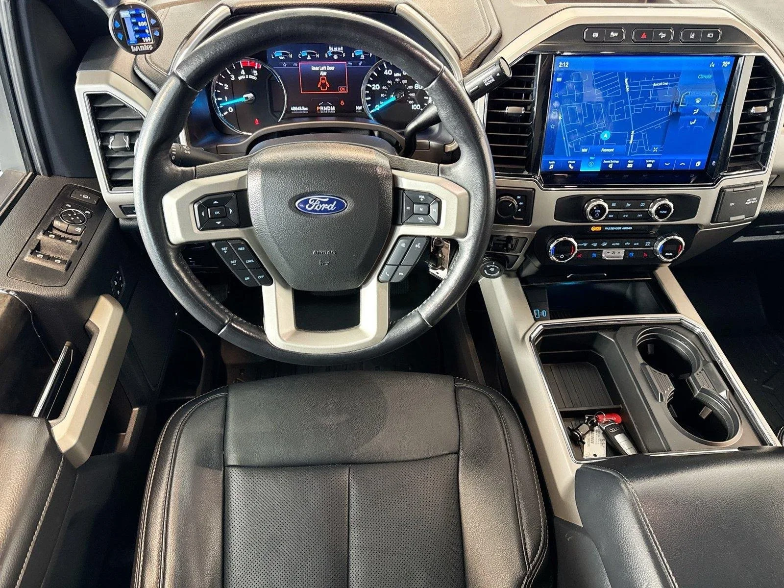 Used 2022 Antimatter Blue Metallic Ford LARIAT image 20