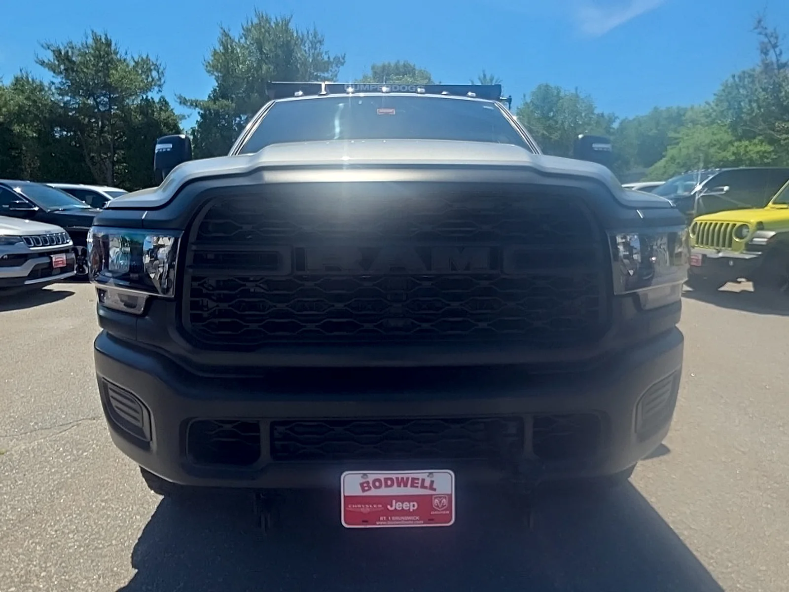 Certified Used 2024 Billet Silver Metallic Clearcoat Ram Tradesman Regular Cab 4x4 8