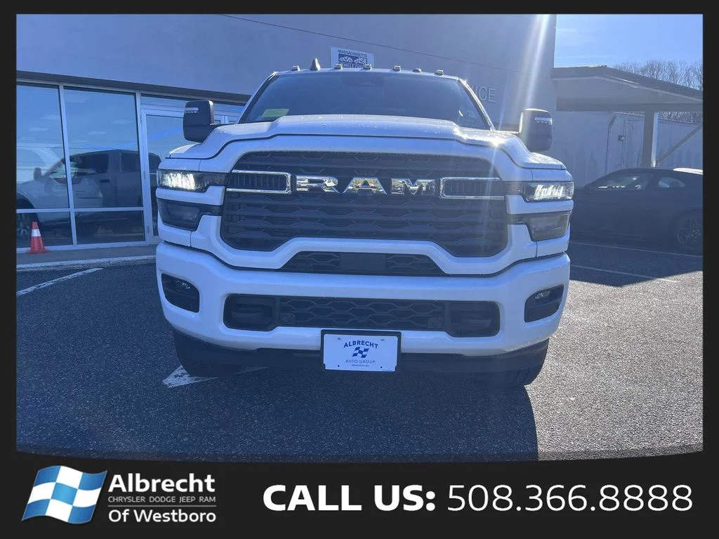 New 2026 Bright White Clear-Coat Exterior Paint RAM Big Horn image 8