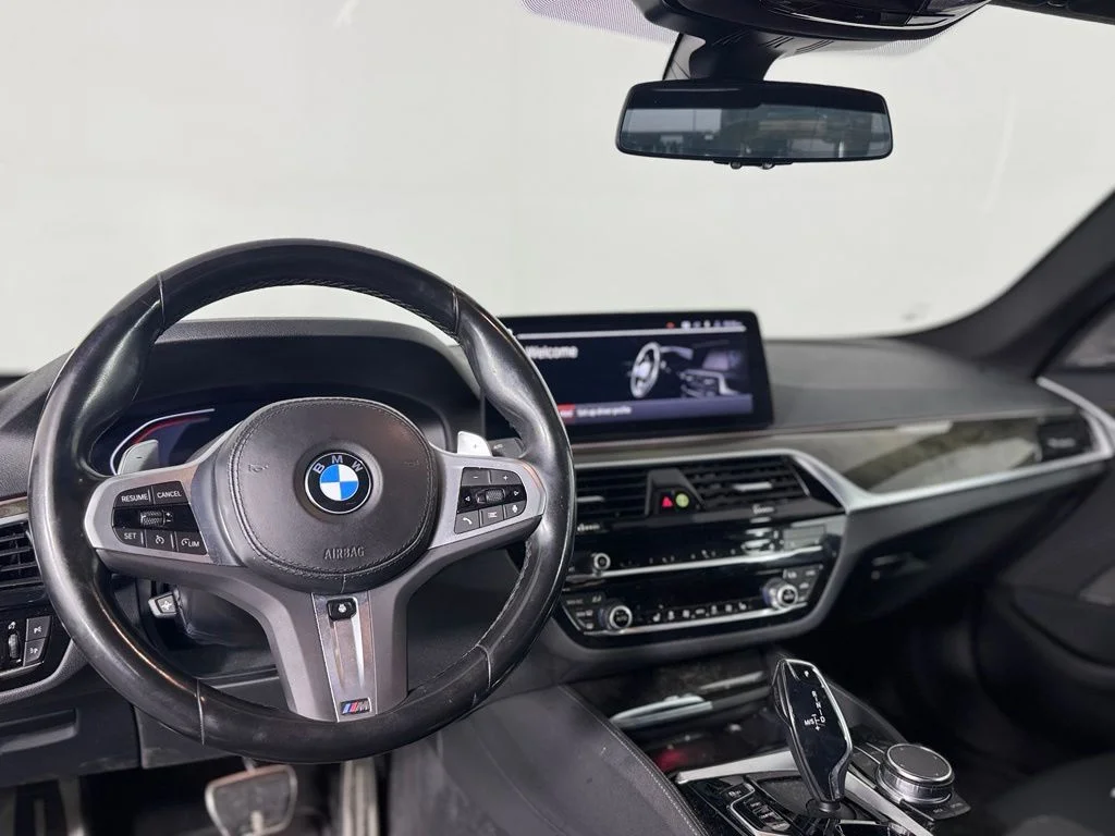 Certified Used 2023 Skyscraper Grey Metallic BMW 540i xDrive image 26