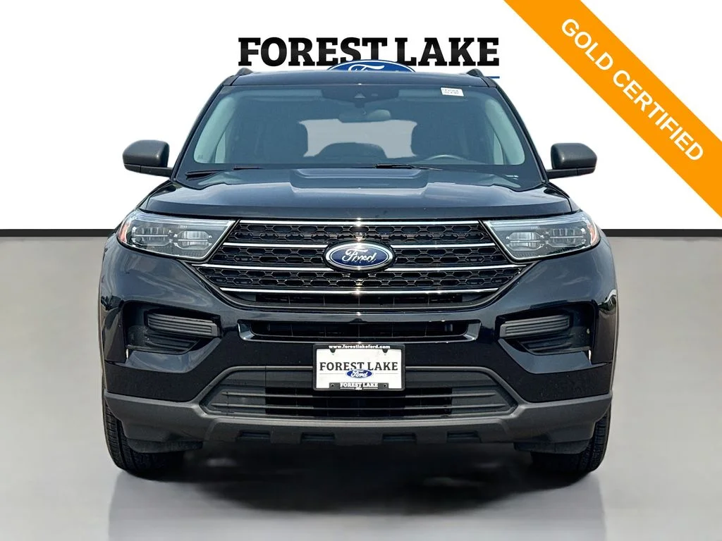 Certified 2023 Ford Explorer XLT with VIN 1FMSK8DH8PGB35452 for sale in Forest Lake, Minnesota