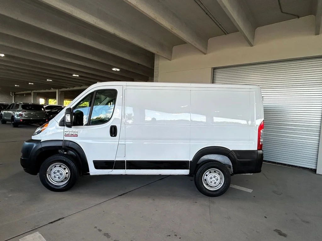 Used 2021 Bright White Clearcoat Ram Low Roof image 2