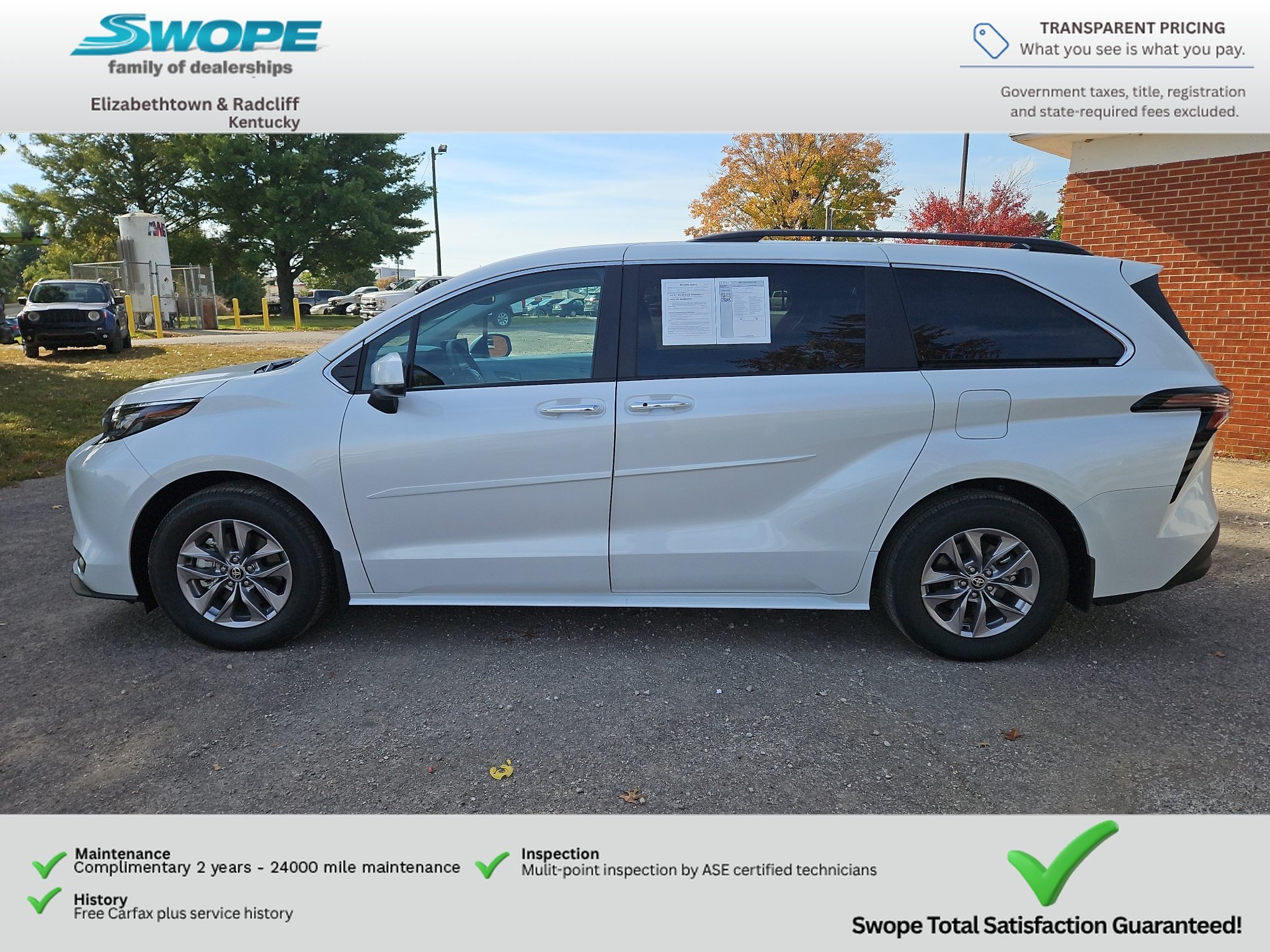 Used 2026 Wind Chill Pearl Toyota XLE image 6