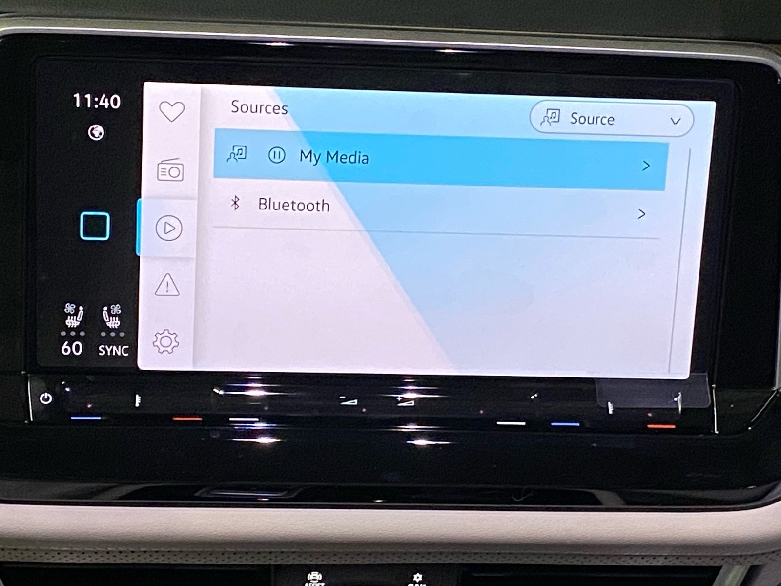 New 2026 Black Volkswagen SE w/Technology image 6