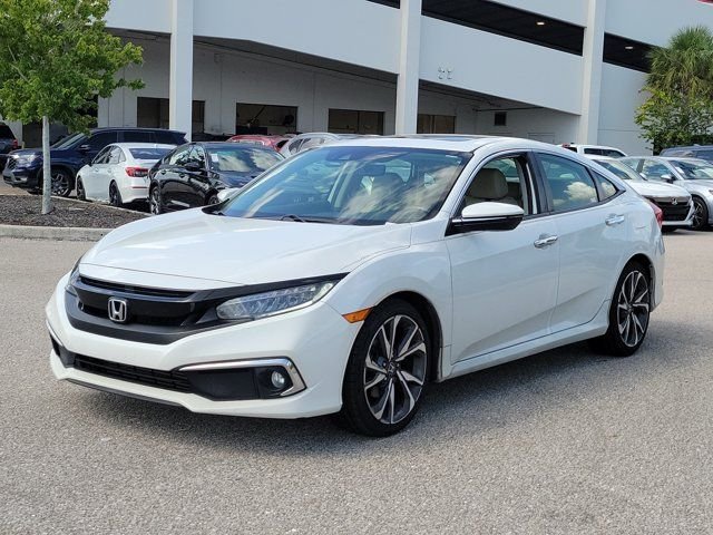 Used 2019 Platinum White Pearl Honda Touring image 3