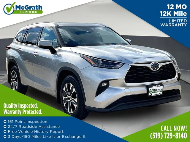 2022 Toyota Highlander Hybrid XLE