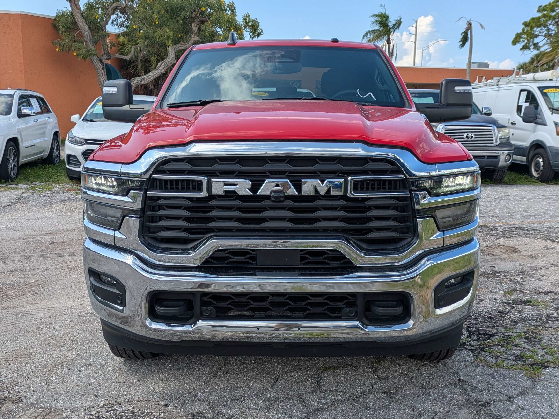 Used 2026 Flame Red Clearcoat Ram Big Horn image 3