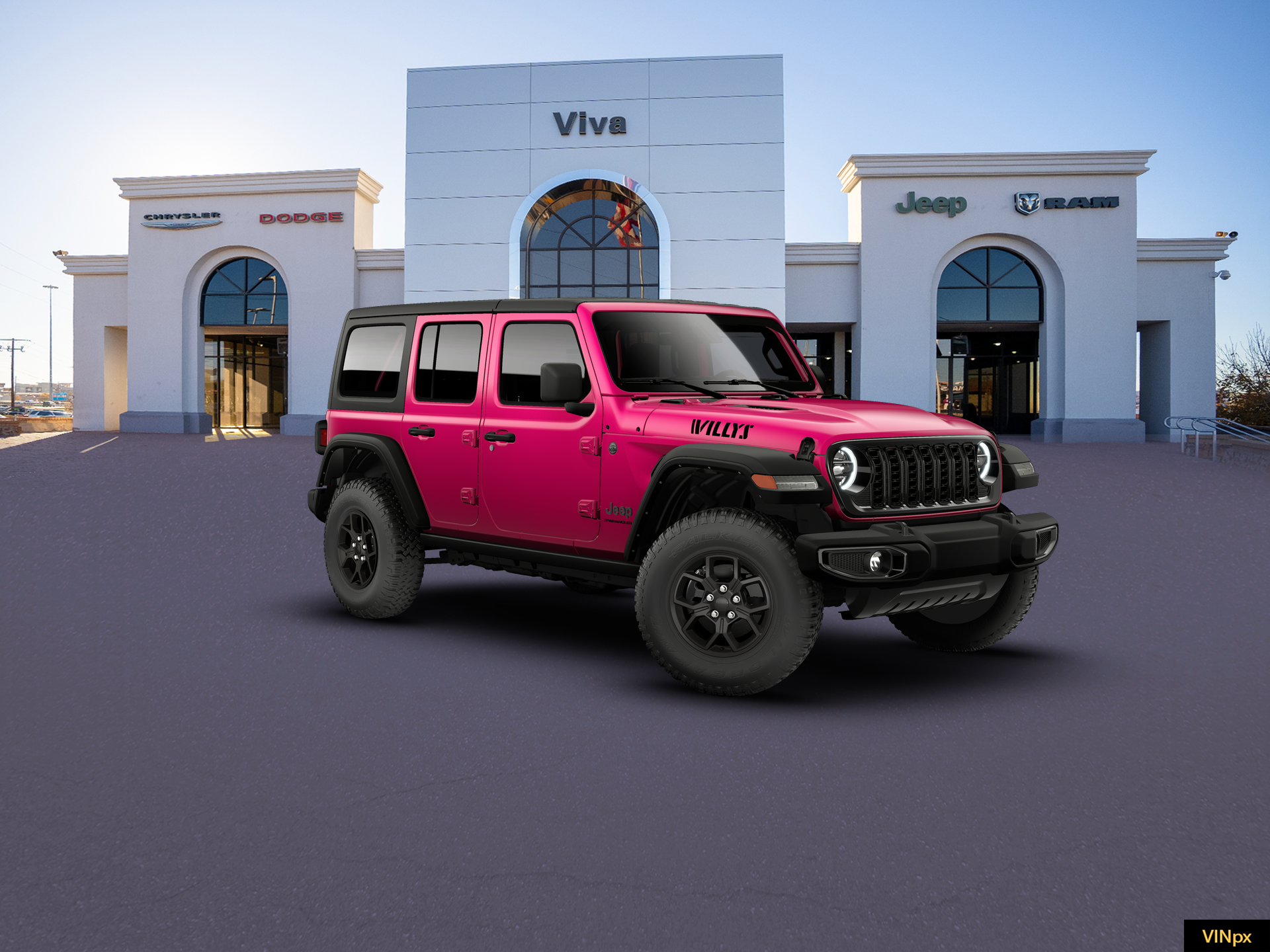 New 2026 Tuscadero Pearl-Coat Exterior Paint Jeep Willys image 11