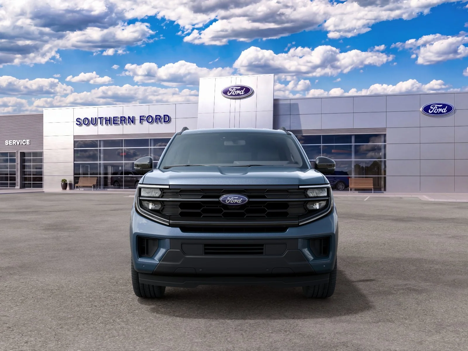 New 2027 Nocturnal Blue Metallic Ford Active image 27