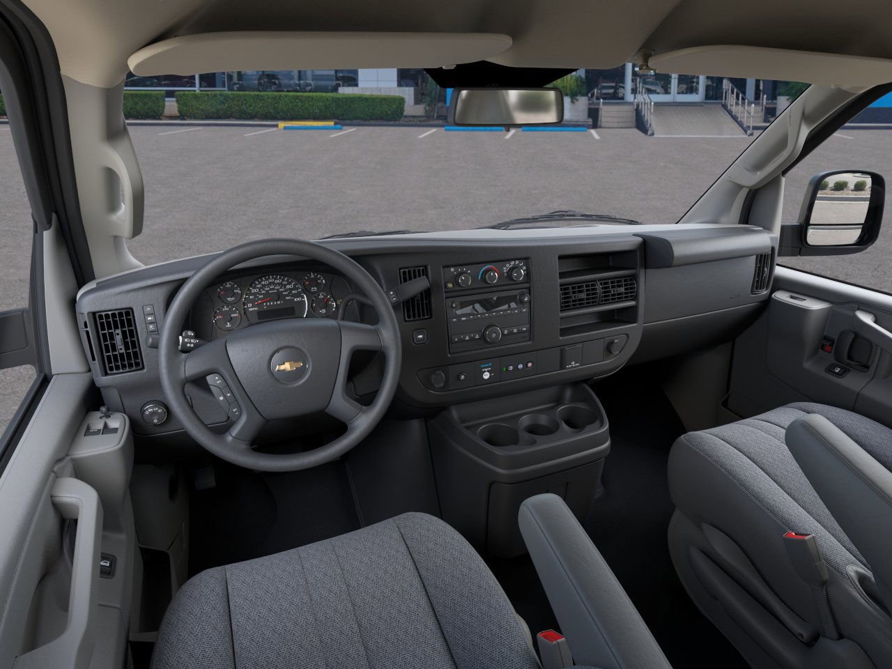 2025 Chevrolet Express Cargo WT White at Classic Elite Chevrolet Hwy 6