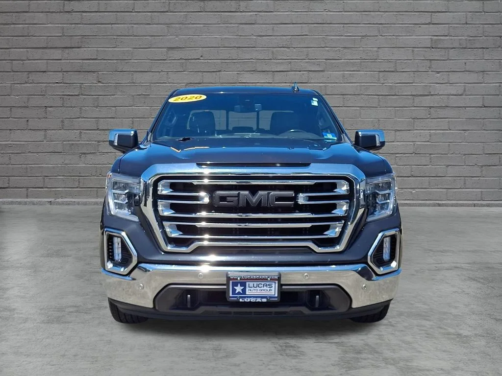 Used 2020 Carbon Black Metallic GMC SLT image 4
