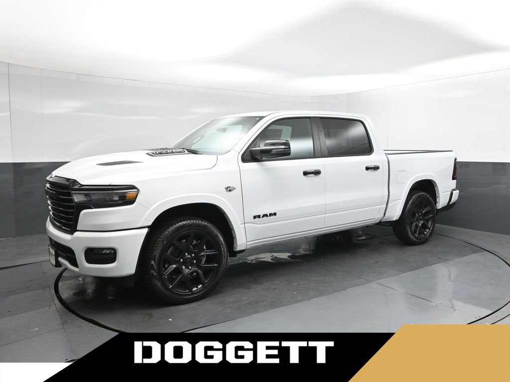 New 2026 Bright White Clear-Coat Exterior Paint RAM Laramie image 1