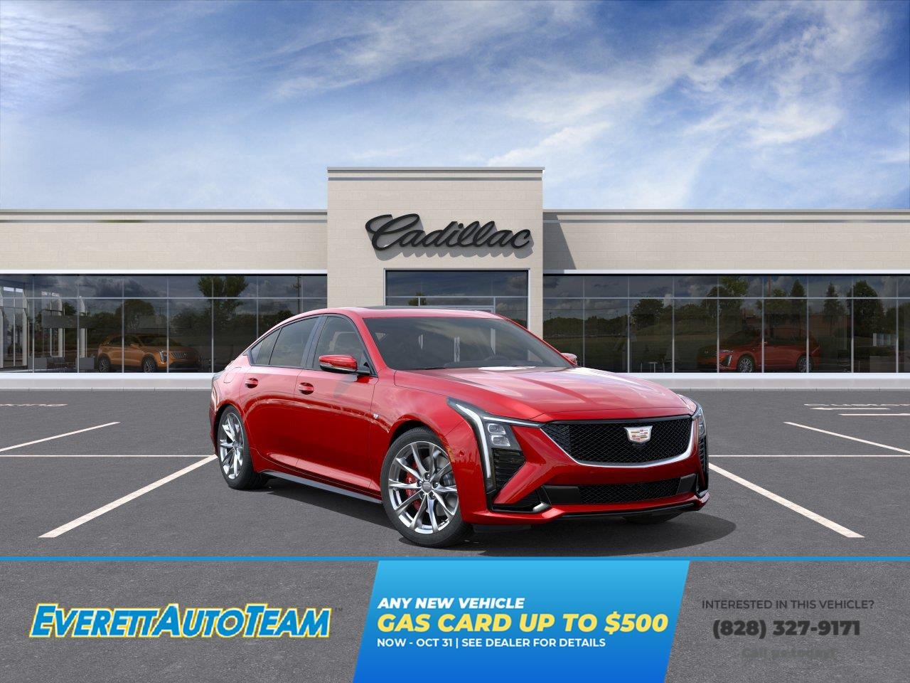 Radiant Red Tintcoat 2026 Cadillac CT5 Sedan Rear-Wheel Drive 