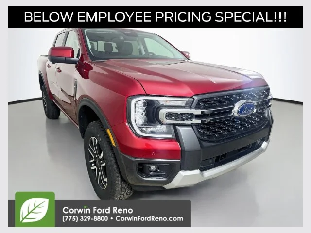 New 2026 Ruby Red Metallic Tinted Clearcoat Ford Lariat image 1