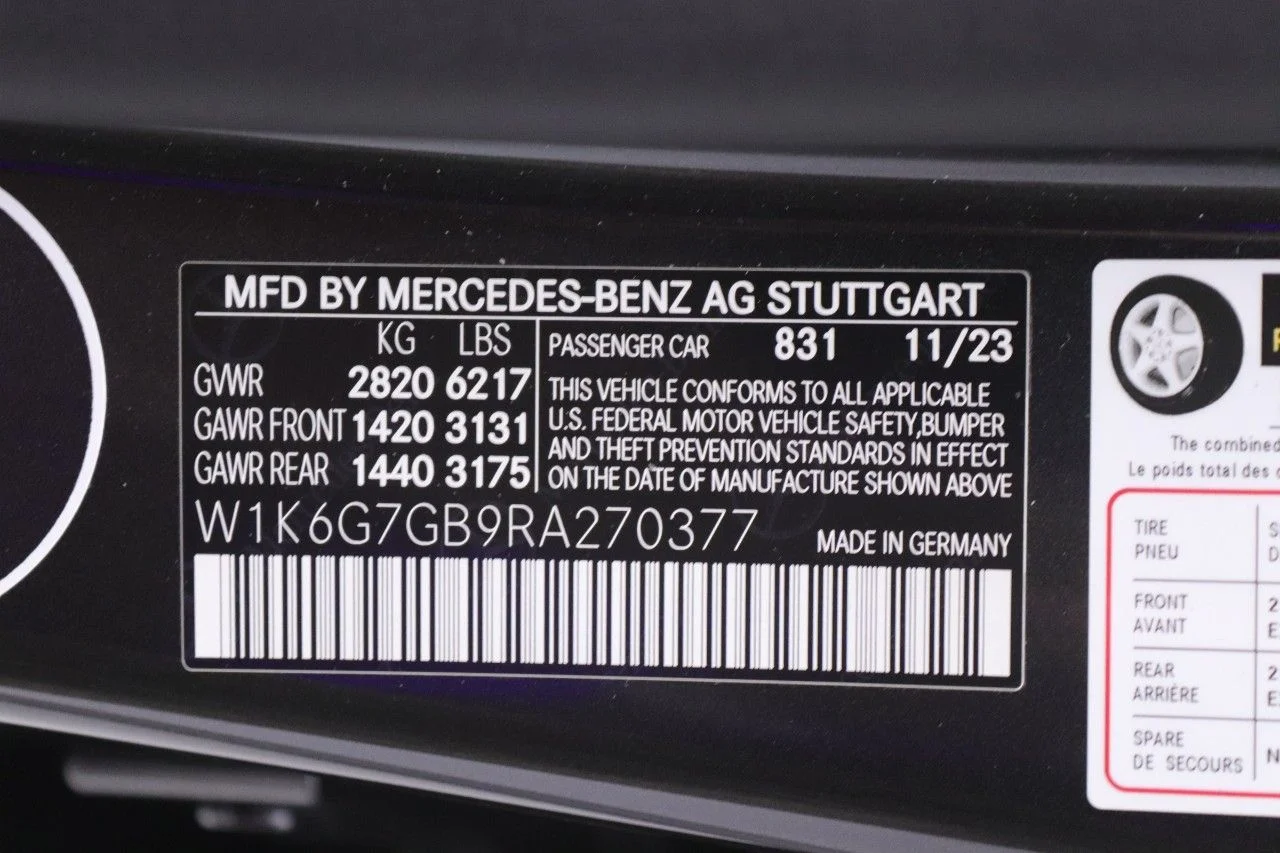 Certified Used 2024 Gray Mercedes-Benz S 580 4MATIC® Executive Rear Seat image 16
