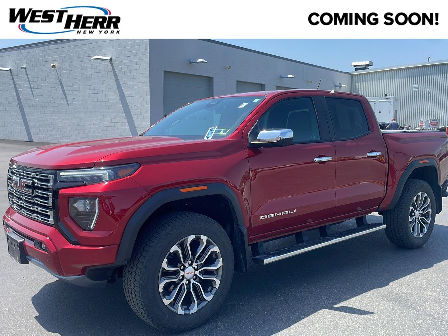 Used 2023 Volcanic Red Tintcoat GMC 4WD Denali image 1