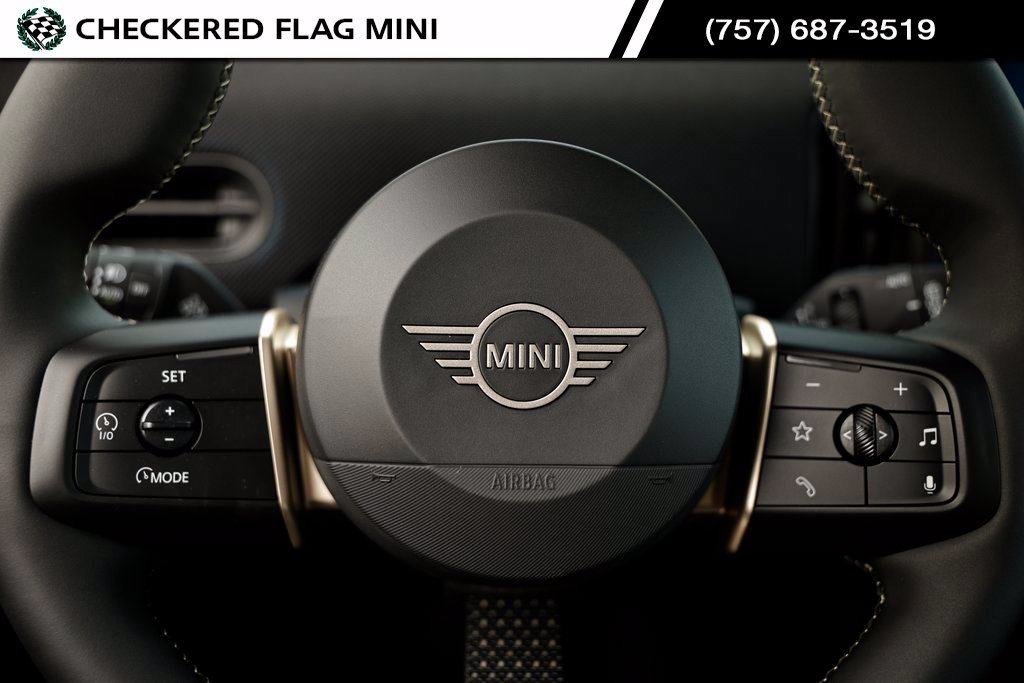 Used 2025 Icy Sunshine Blue Metallic MINI Iconic image 24