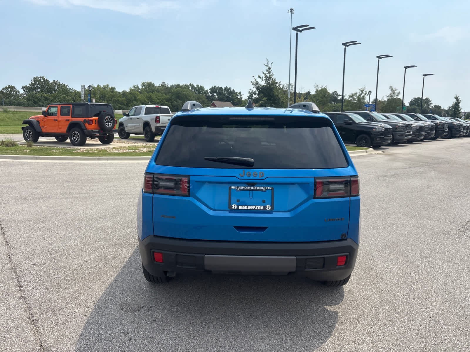 New 2026 Hydro Blue Pearlcoat Jeep Limited image 9