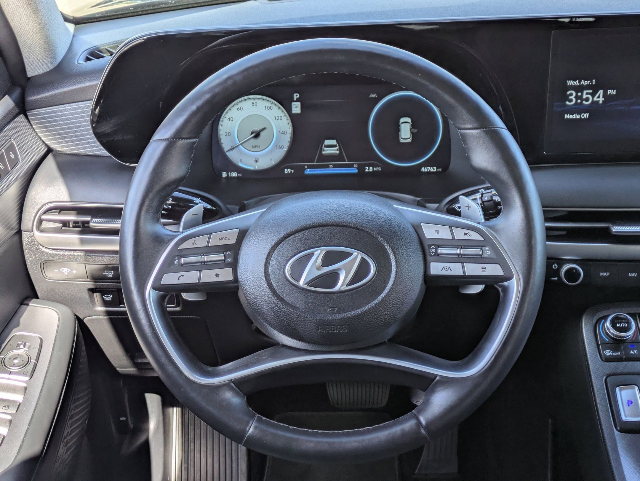 Certified Used 2023 Abyss Black Pearl Hyundai Limited image 24