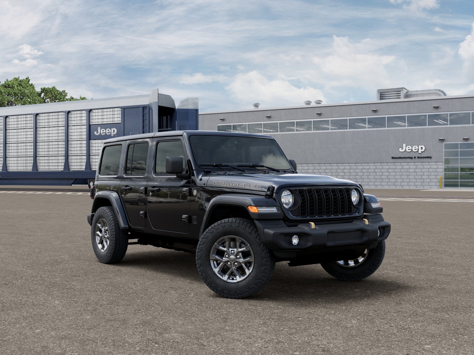 New 2026 Black Clear-Coat Exterior Paint Jeep  image 13