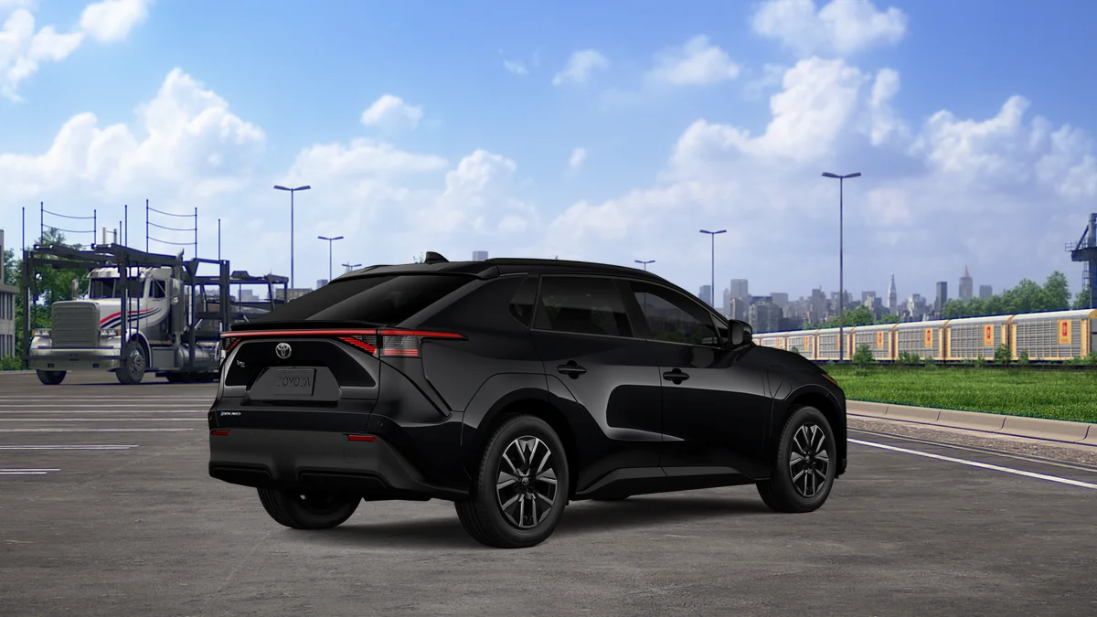 New 2026 Midnight Black Metallic Toyota XLE image 10