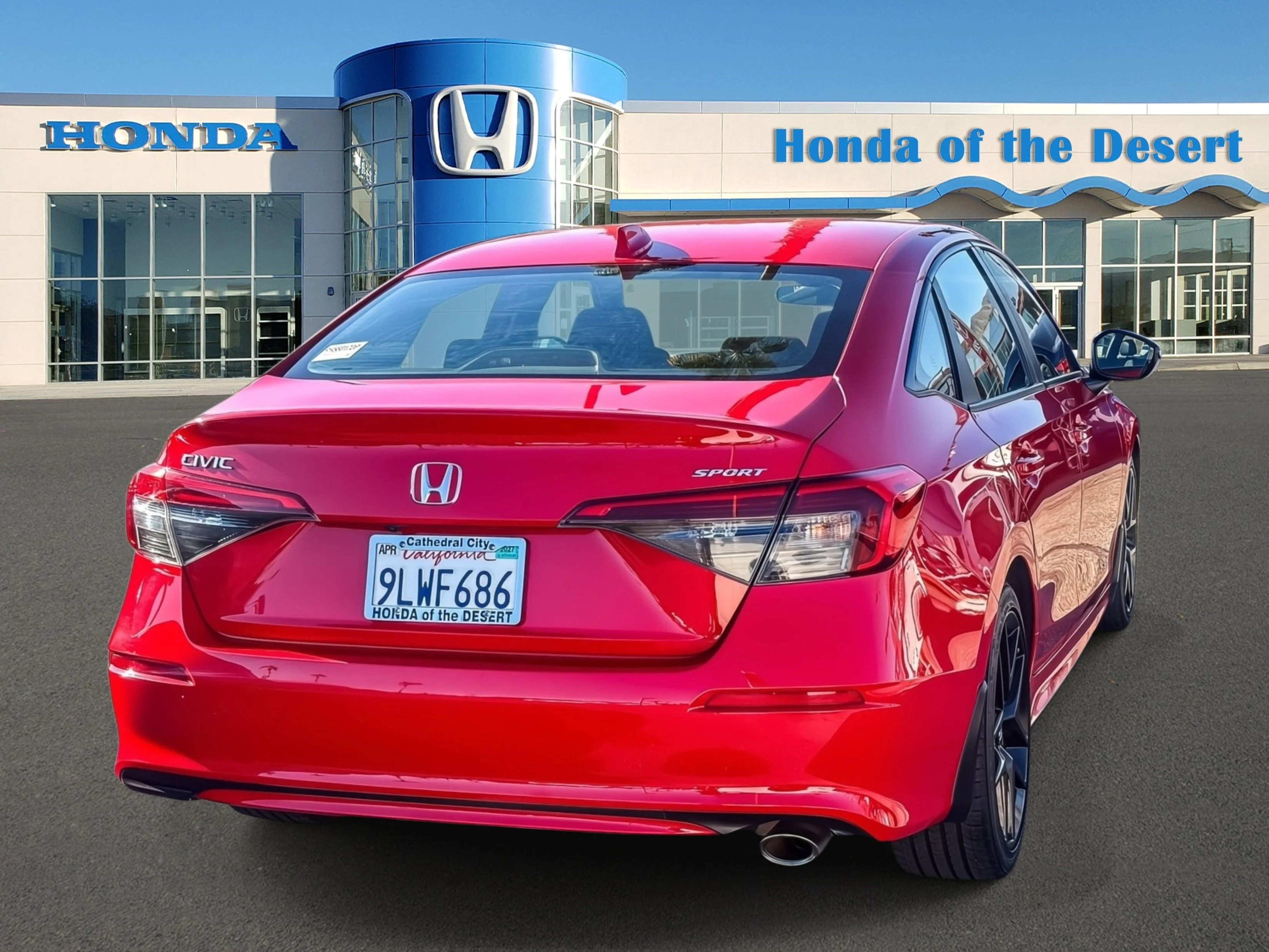 Certified Used 2024 Rallye Red Honda Sport image 6