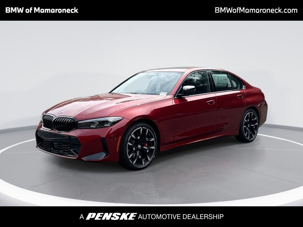 New 2026 Red BMW 330i xDrive image 1