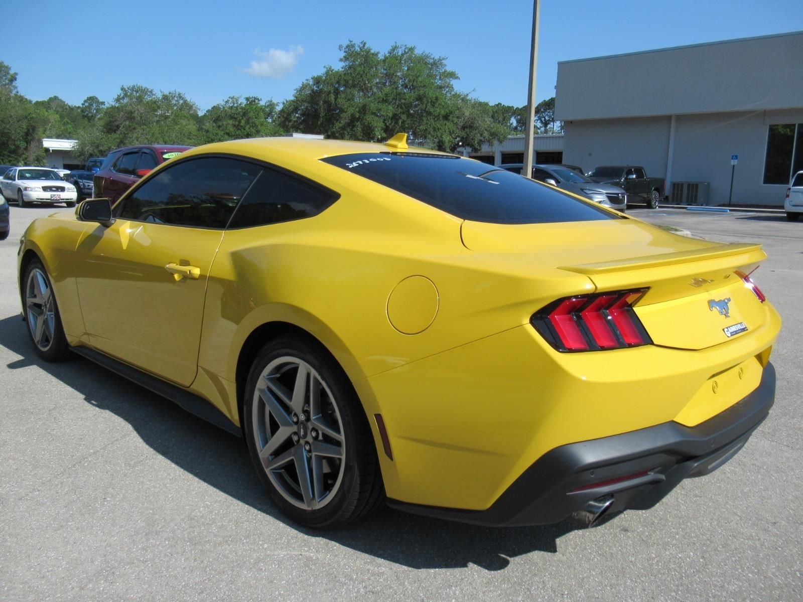 Used 2024 Yellow Ford EcoBoost Premium image 5