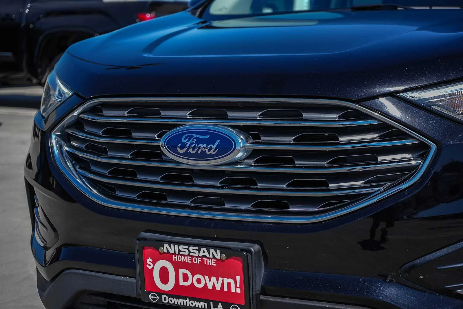 Used 2021 Agate Black Metallic Ford SEL image 6