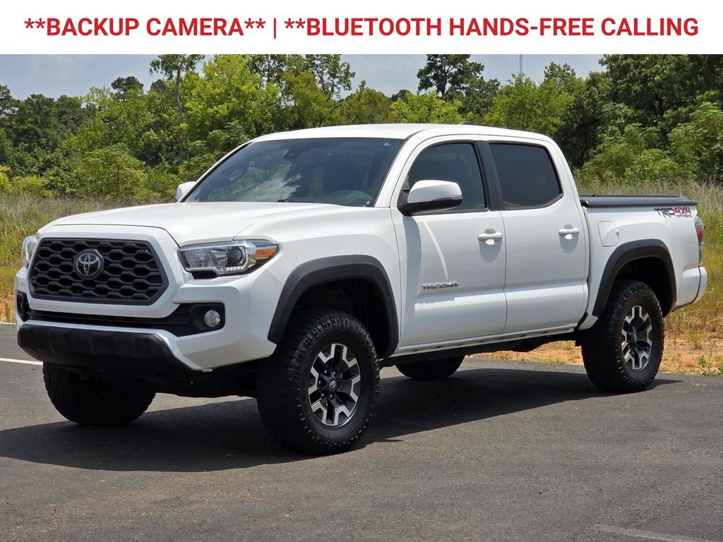Used 2021 Super White Toyota TRD Off-Road image 3