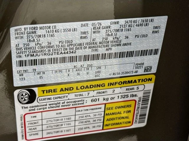 New 2026 Marsh Gray Ford Tremor® image 70