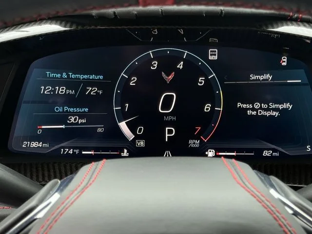 Used 2021 Black Chevrolet Stingray image 12