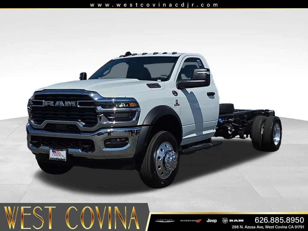 New 2026 Bright White Clear-Coat Exterior Paint RAM Tradesman image 1