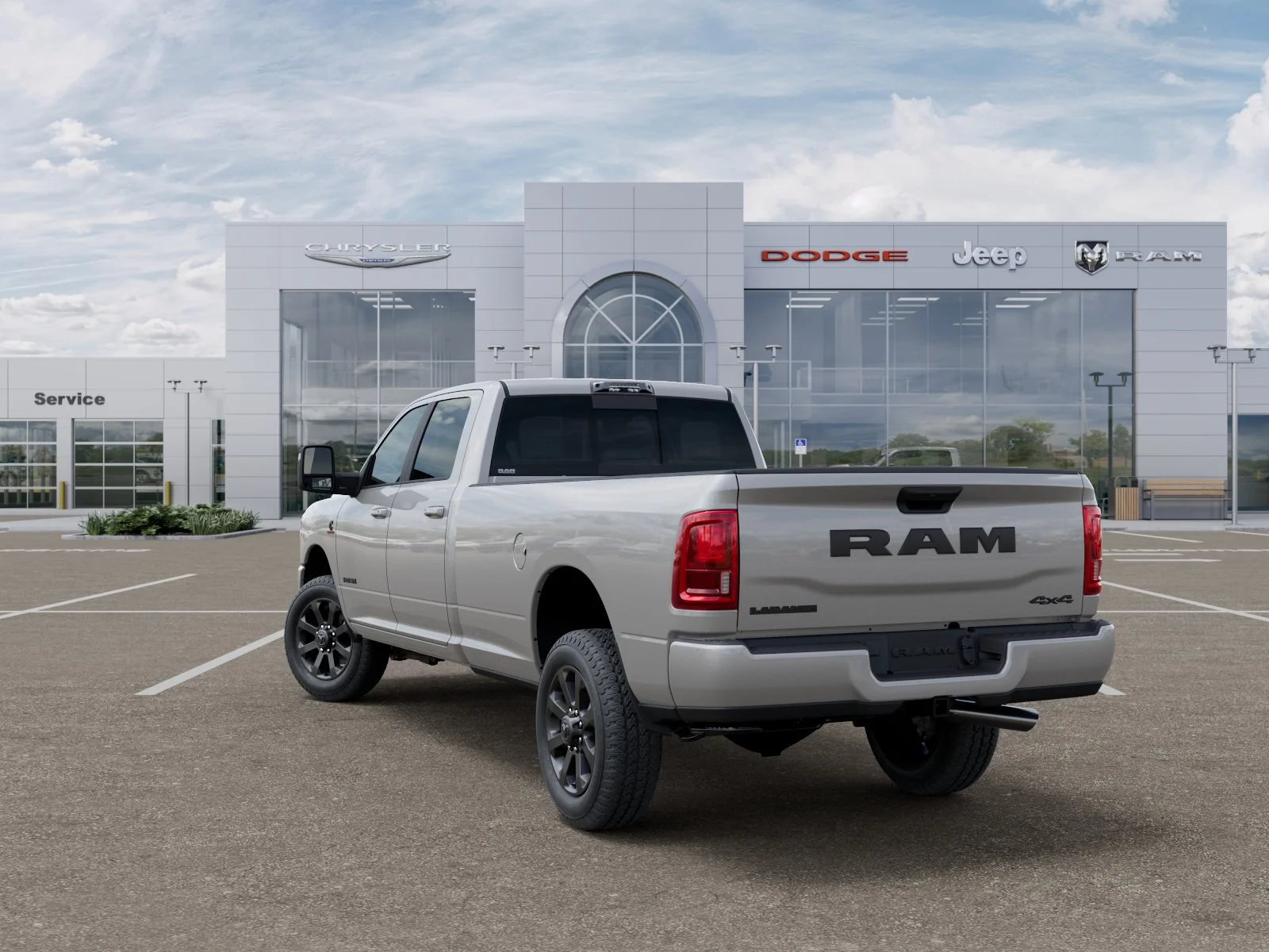 New 2026 Silver-Zynith Exterior Paint RAM Laramie image 29