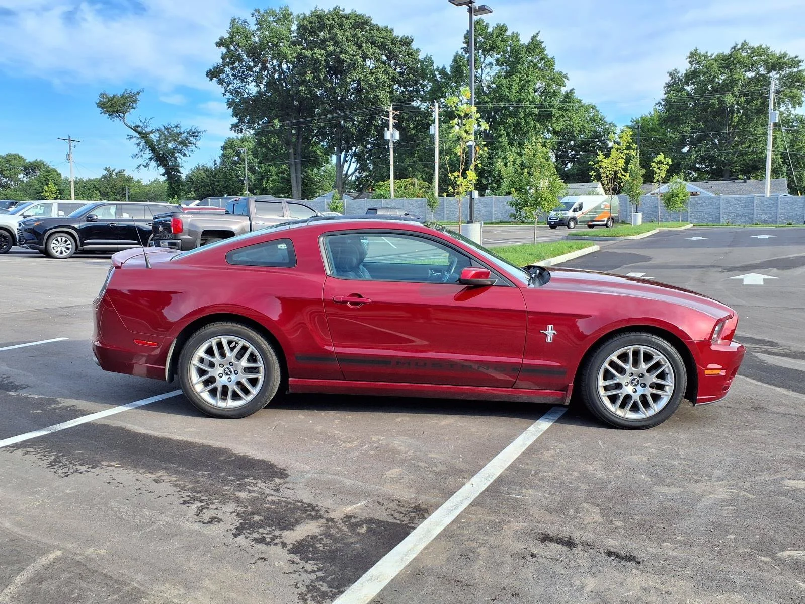 Used 2014 Ford Mustang V6 Premium with VIN 1ZVBP8AM1E5235633 for sale in Kirkwood, MO