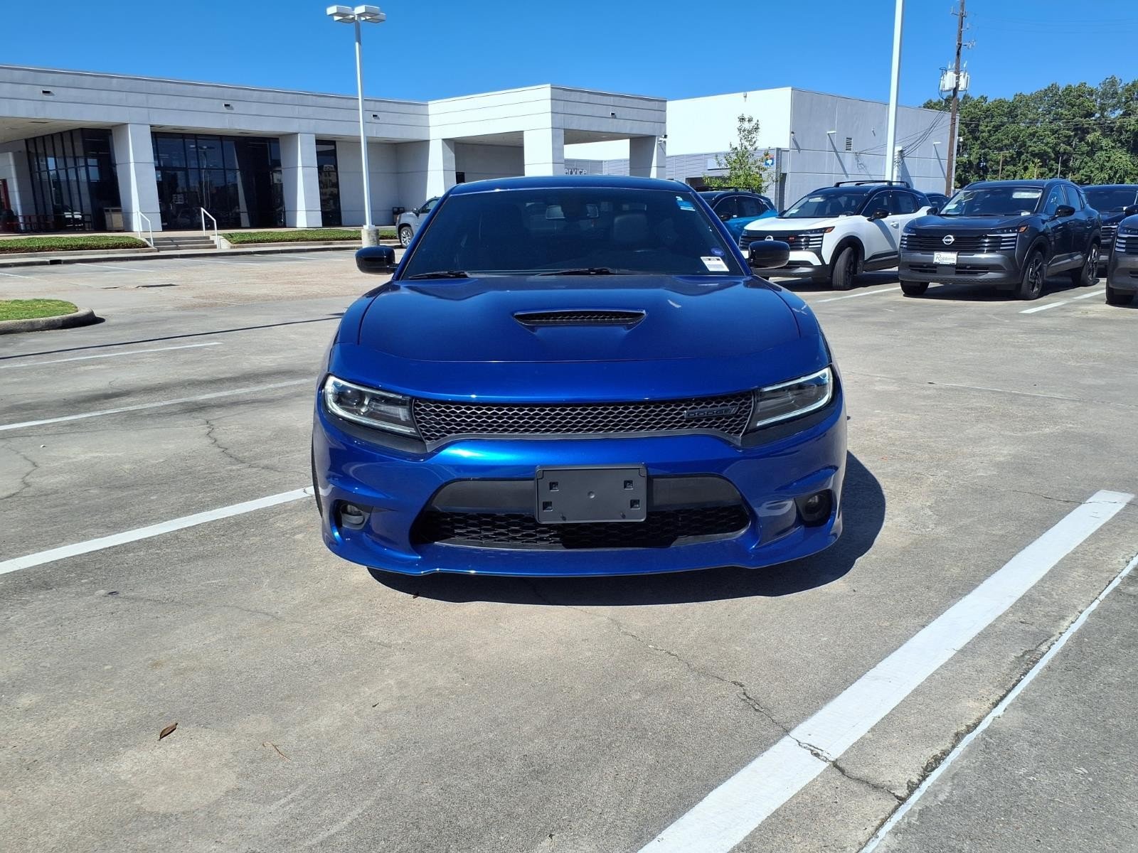 2021 Dodge Charger R/T Blue at Mac Haik CDJR North Houston